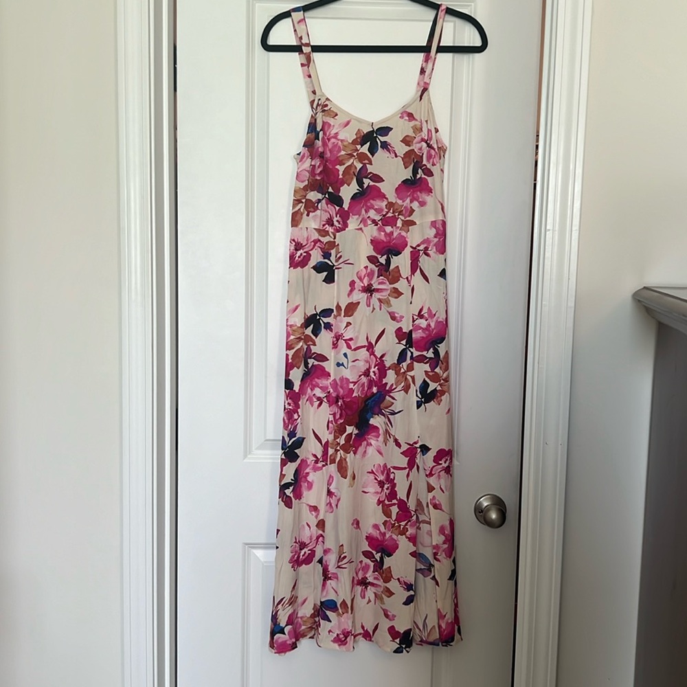 Floral midi dress